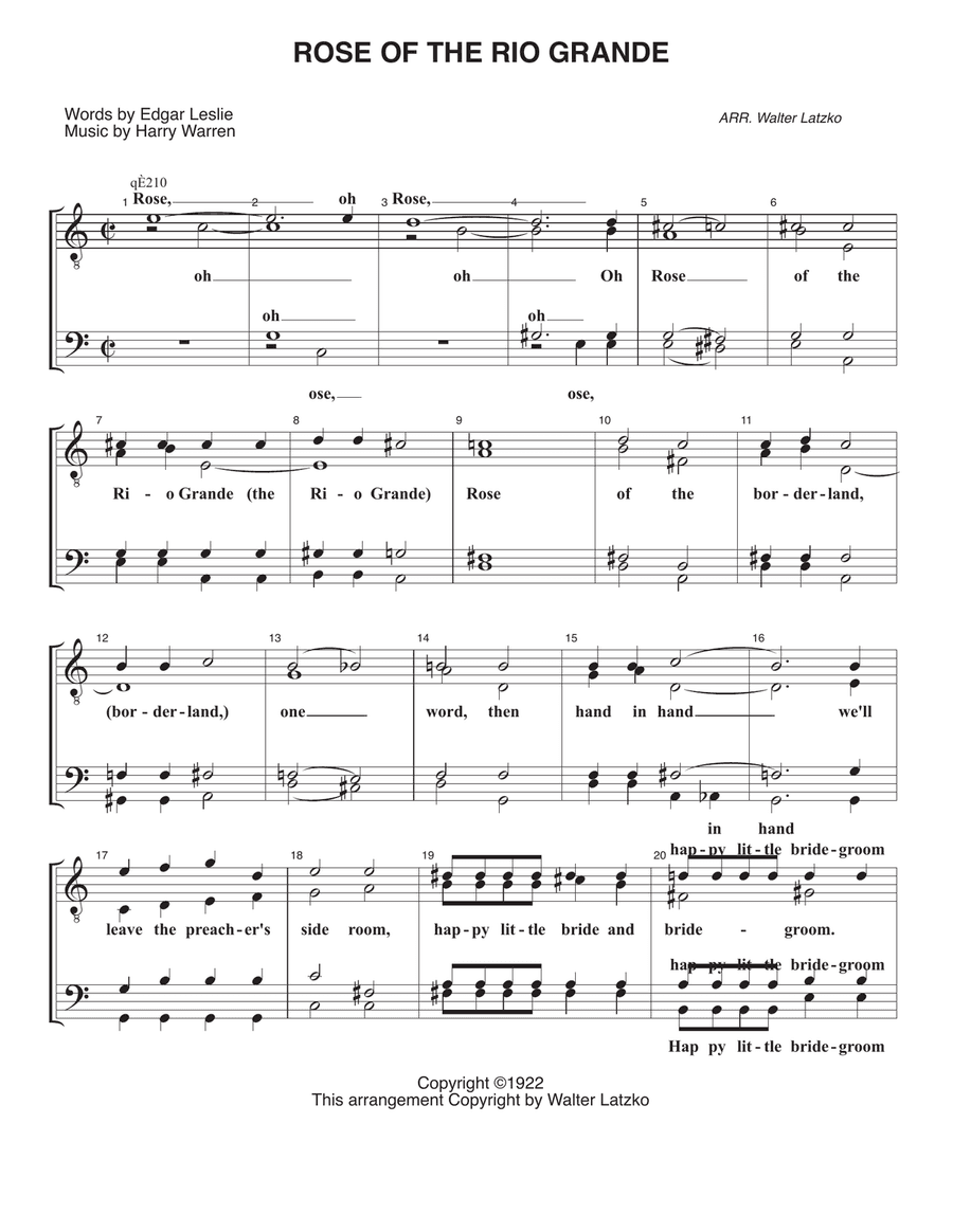 ROSE OF THE RIO GRANDE