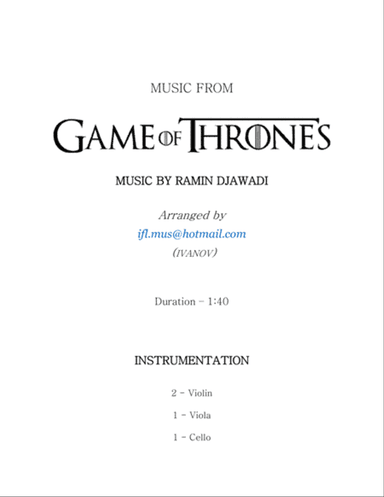 Game Of Thrones