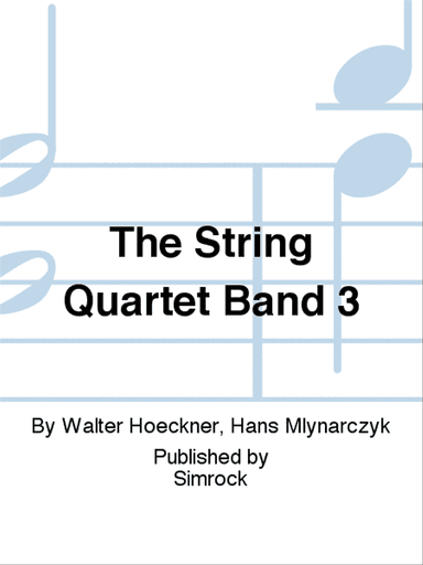 The String Quartet Band 3