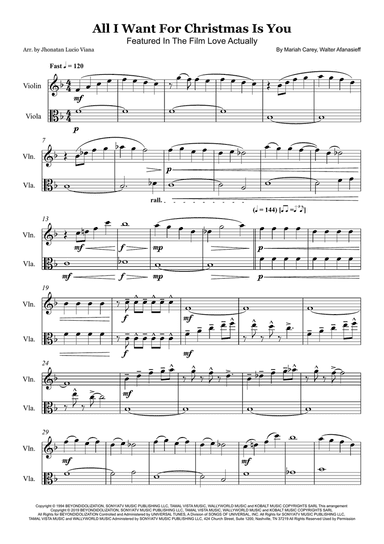 All I Want For Christmas Is You