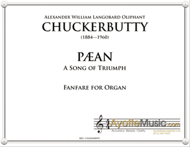 Chickerbutty - Paean Fanfare for Organ