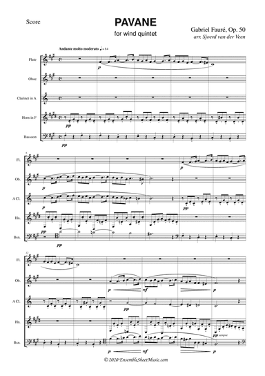 Pavane, op. 50