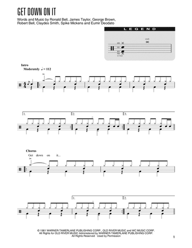 Get Down On It (arr. Kennan Wylie)