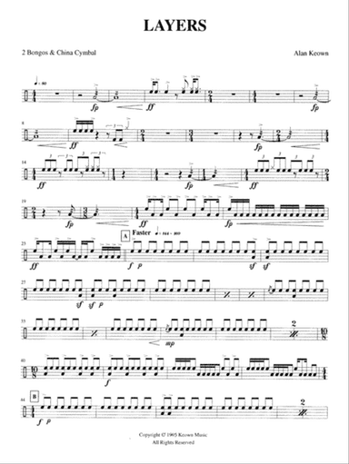 Layers: 2nd Percussion