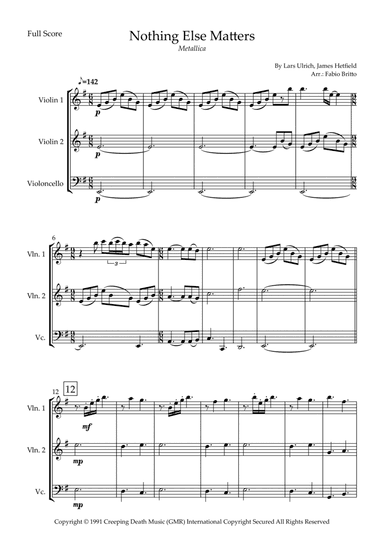 Nothing Else Matters