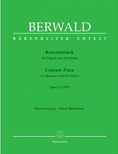 Konzertstueck for Bassoon and Orchestra op. 2