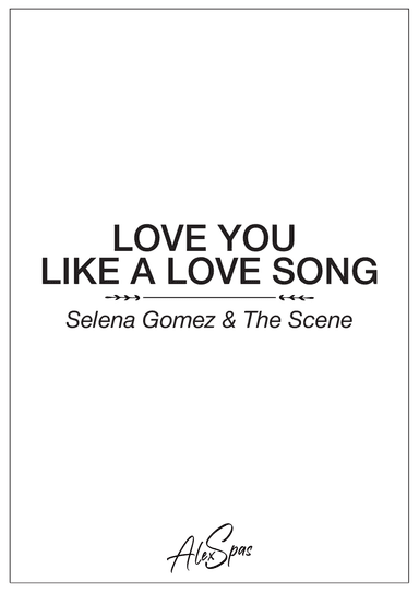 Love You Like A Love Song