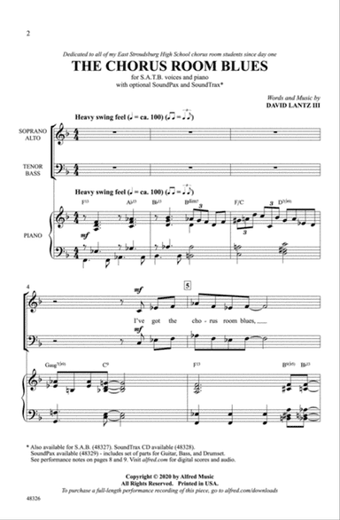 The Chorus Room Blues