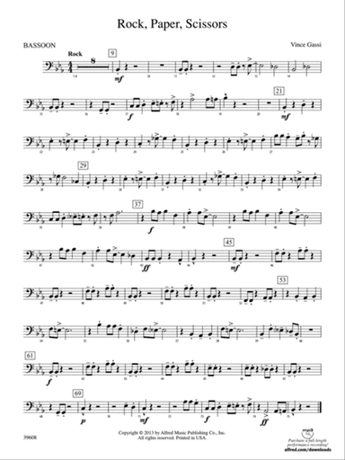 Rock, Paper, Scissors: Bassoon