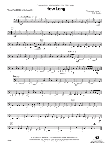 How Long: (wp) B-flat Tuba B.C.