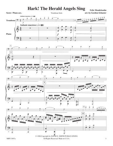 Majestic Trombone Solos for Christmas, Vol. 2