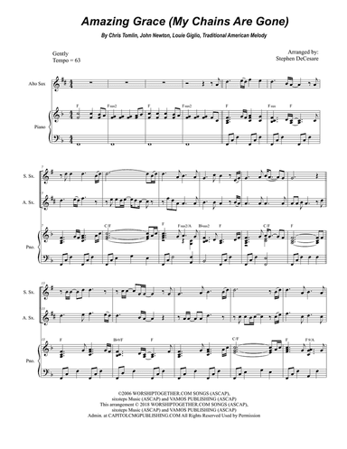 Amazing Grace (my Chains Are Gone)