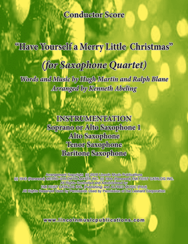 Have Yourself A Merry Little Christmas from MEET ME IN ST. LOUIS