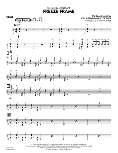 Freeze Frame - Drums