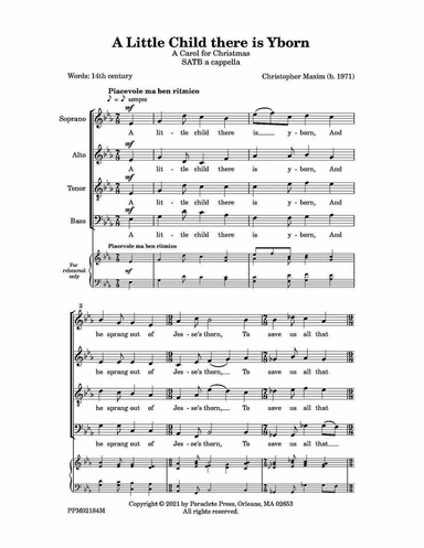 A Little Child there is Yborn