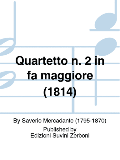 Quartetto n. 2 in fa maggiore (1814)