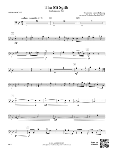 Tha Mi Sgìth: 2nd Trombone