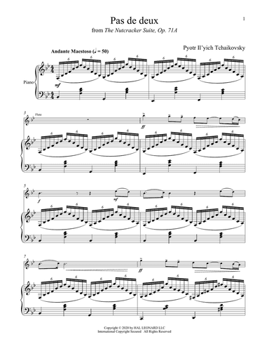 Pas de deux (from The Nutcracker)