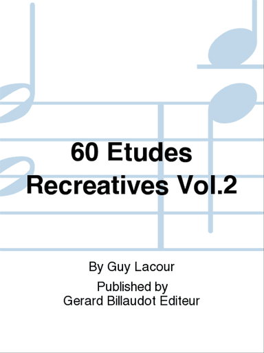 60 Etudes Recreatives Vol. 2