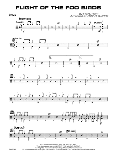 Flight of the Foo Birds: Drums