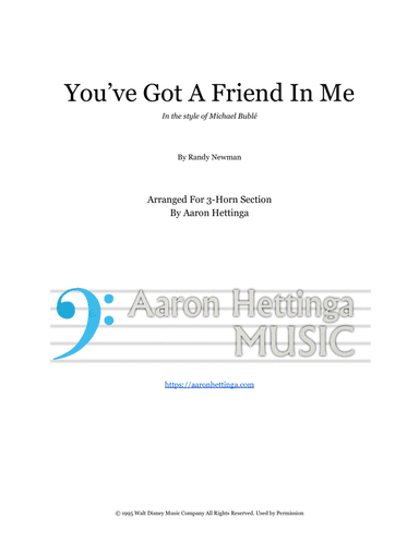You've Got A Friend In Me