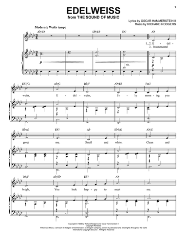 Edelweiss (from The Sound of Music)