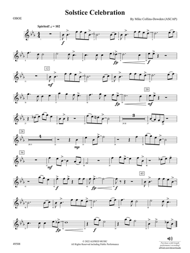 Solstice Celebration: Oboe