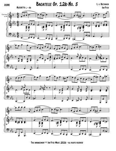 Bagatelle Op. 126 No. 5