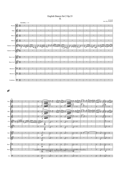 English Dances, Set 2, Op. 33: No. 2. Con Brio