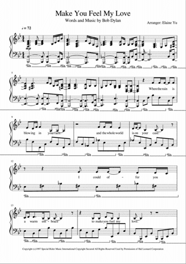 Make You Feel My Love