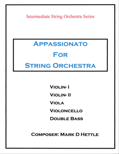 Appassionato For String Orchestra