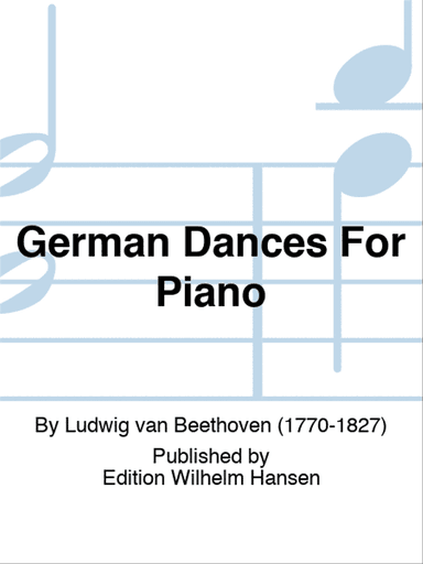 German Dances For Piano