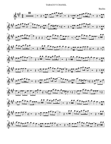 Tabaco Y Chanel