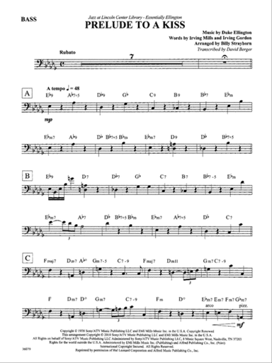 Prelude to a Kiss: String Bass
