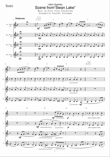 Scene from"Swan Lake"