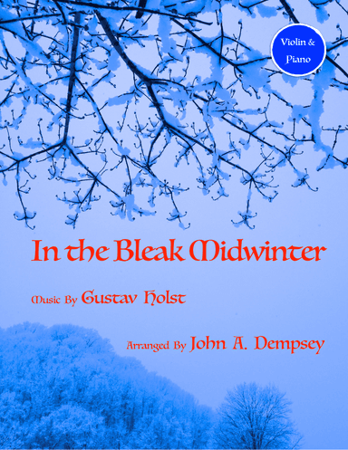 In the Bleak Midwinter (Violin and Piano)