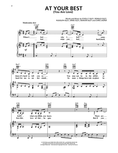 At Your Best (You Are Love)