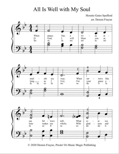 All Is Well with My Soul (It Is Well)