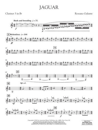 Jaguar - Bb Clarinet 3