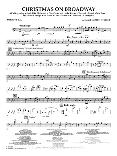 Christmas on Broadway - Baritone B.C.