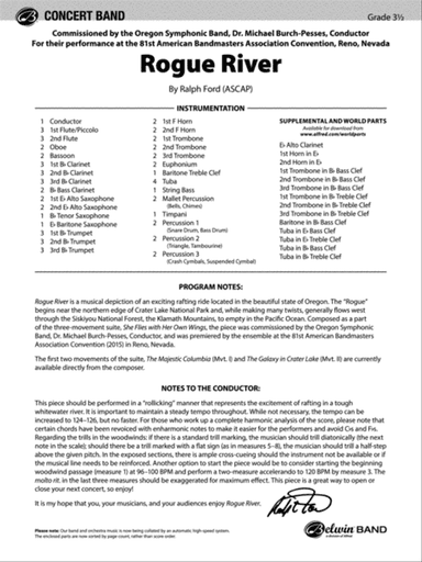 Rogue River: Score