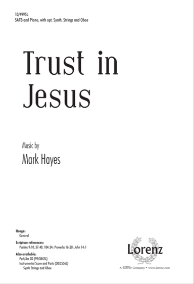 Trust in Jesus