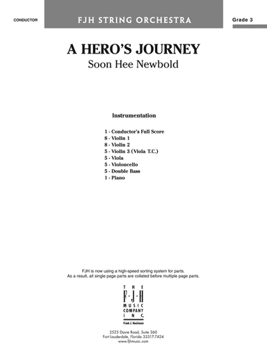 A Hero's Journey: Score