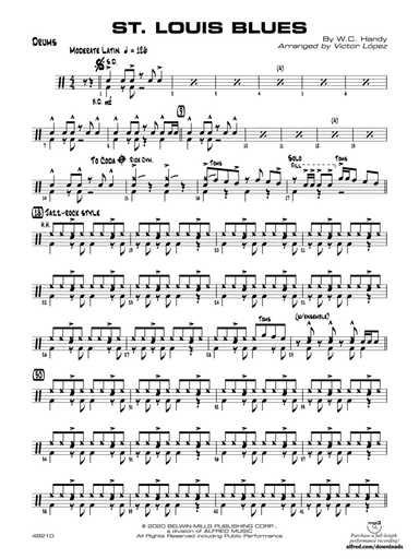 St. Louis Blues: Drums