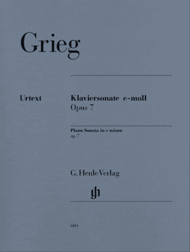 Grieg - Sonata E Minor Op 7 Piano