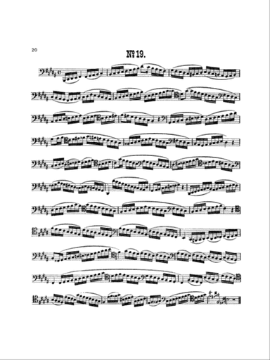 Milde: Twenty-five Studies, Op. 24