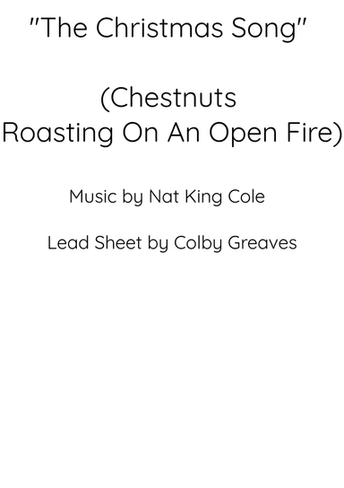 The Christmas Song (chestnuts Roasting On An Open Fire)