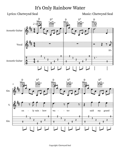 It's Only Rainbow Water