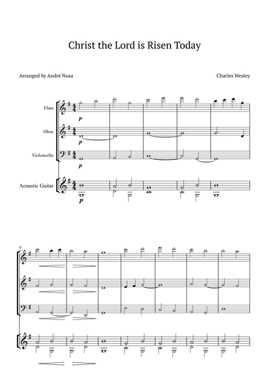 Christ the Lord is Risen Today