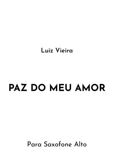 Paz Do Meu Amor